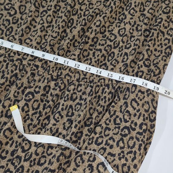 Lane Bryant Dress 18/20 Leopard Print Off the Shoulder Fit and Flare NWT - Picture 10 of 11